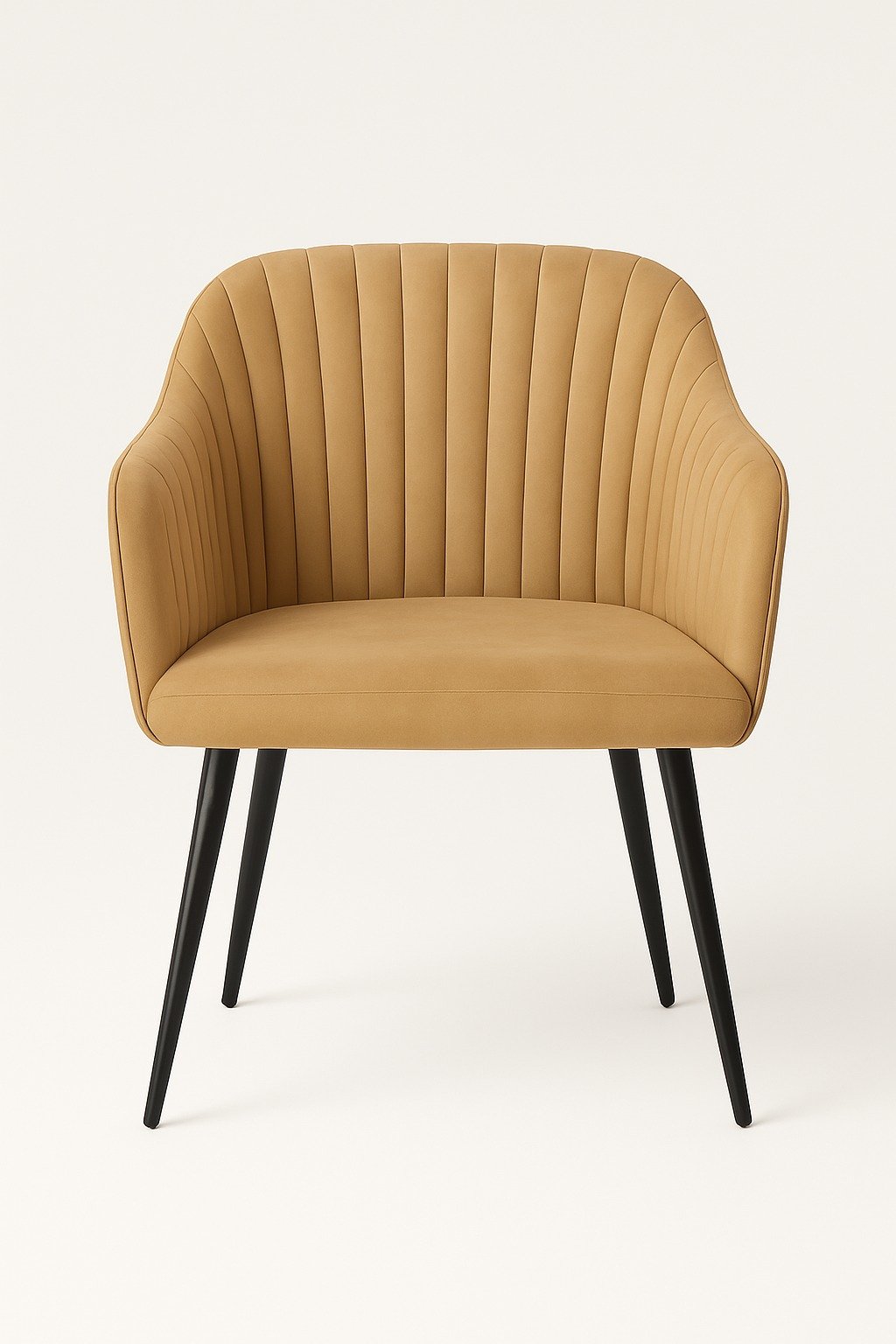 Chaise Corto – Élégance en velours miel | 212Deco